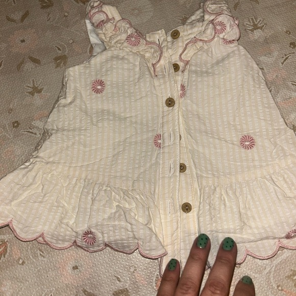 Pink and White Kids Matching Set - Picture 2 of 4